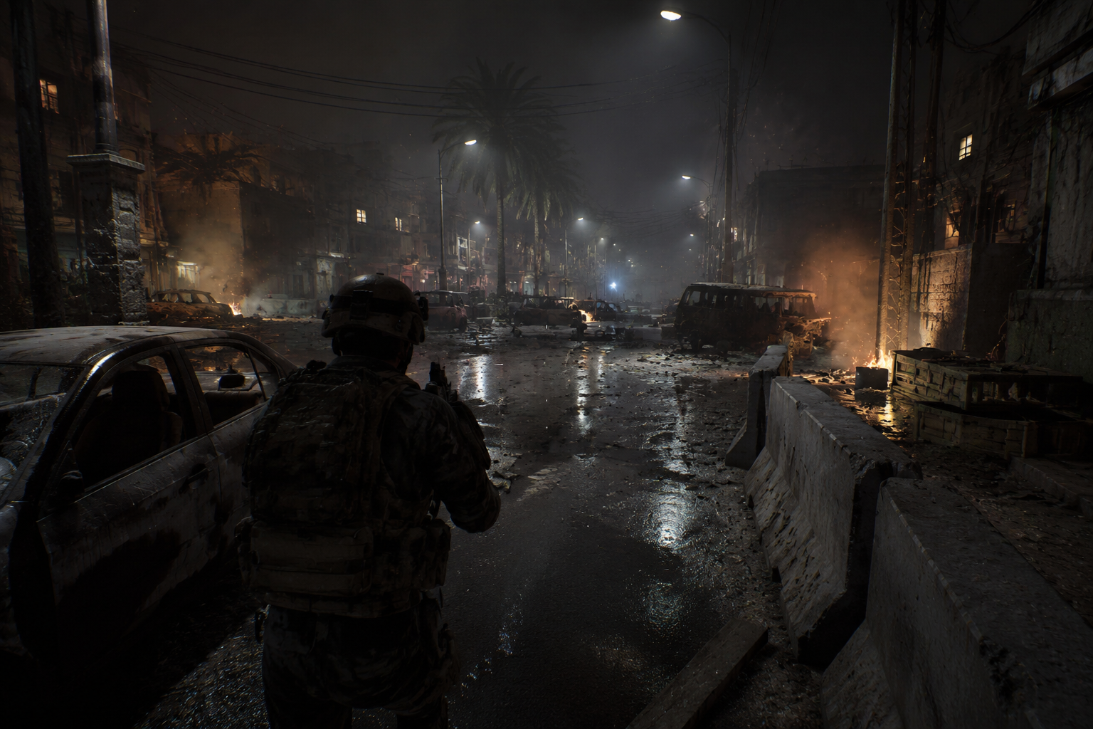 War street Unreal Game template