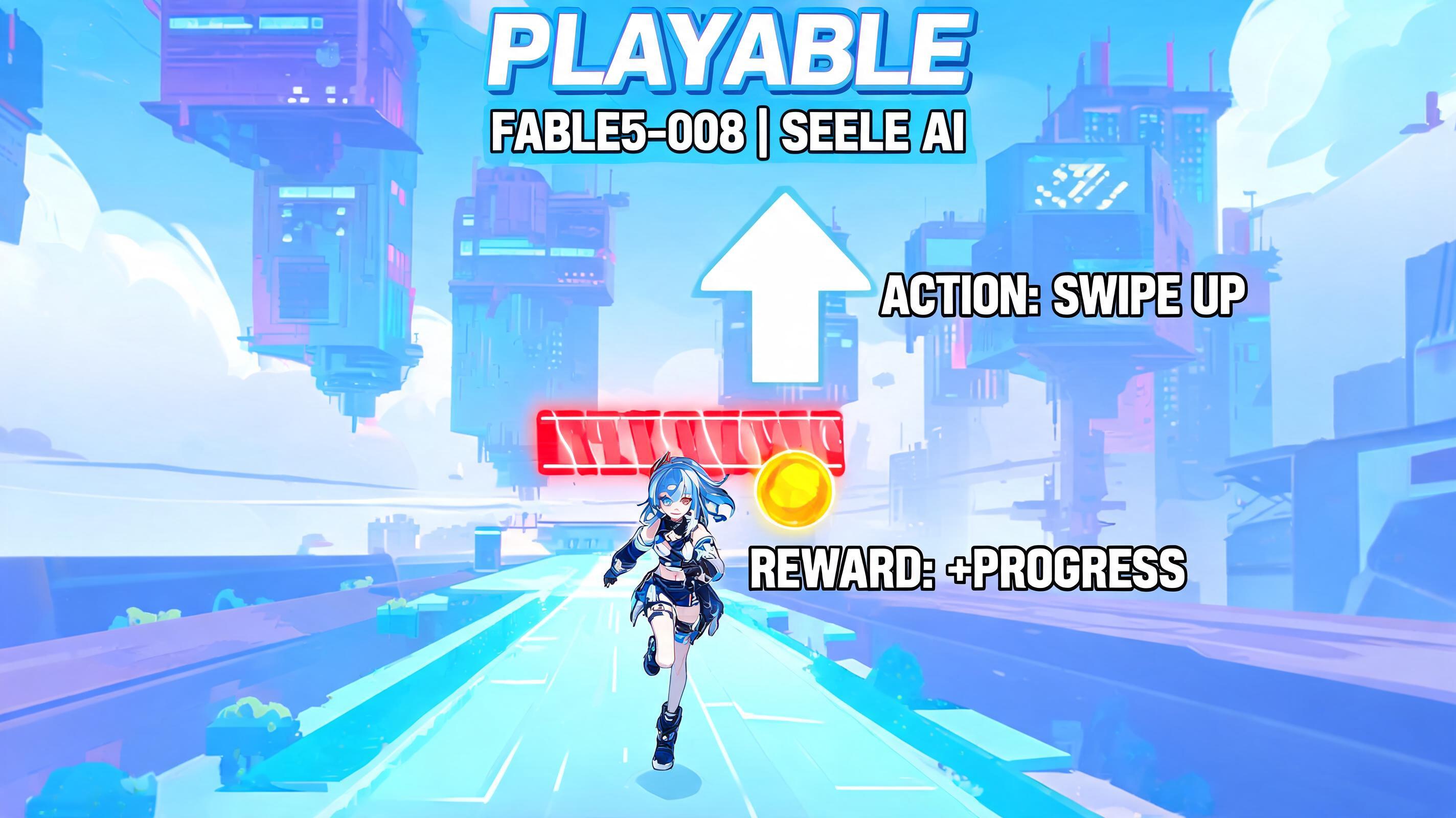 Fable5 Alternative hero plan fable5-008: swipe-to-avoid onboarding slice for UA creative leads with visible first action and browser-playable outcome.