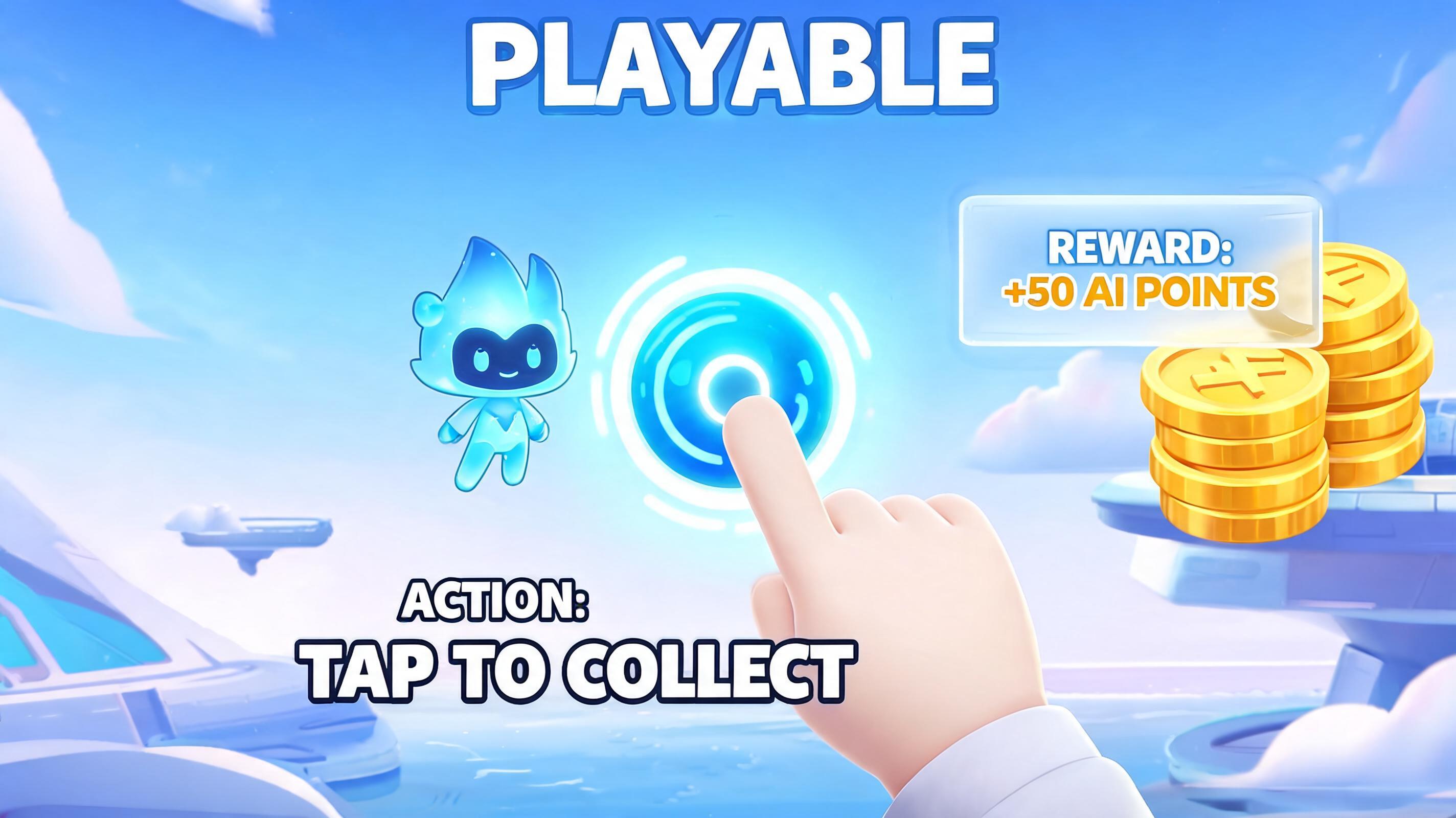 Fable5 Alternative hero plan fable5-006: tap-to-collect launch loop for UA creative leads with visible first action and browser-playable outcome.