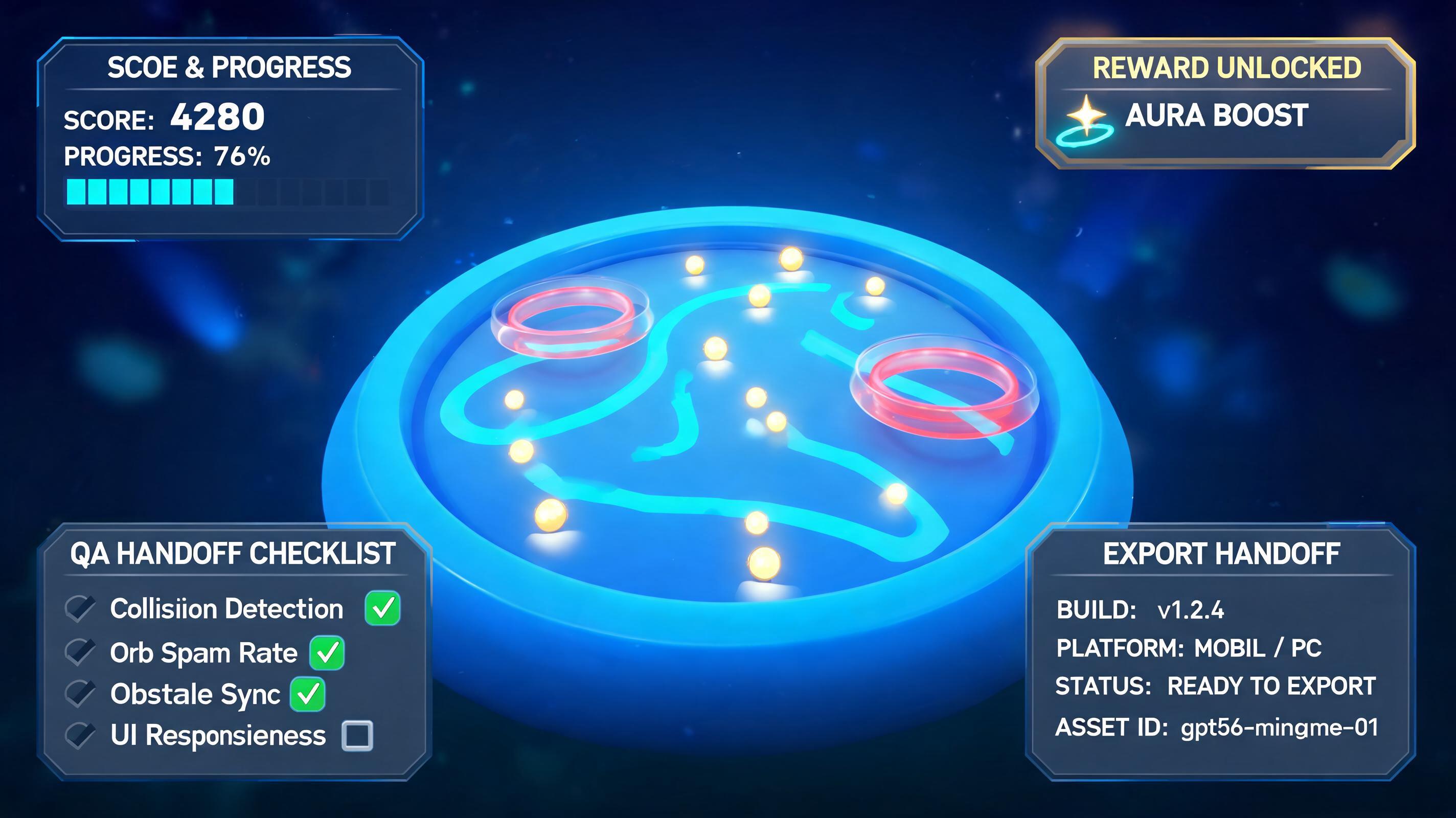 Generated evidence preview for gpt56-prompt-to-playable-mini-game-mobile-game-studios: prompt-to-loop package and review handoff for mobile game studios.