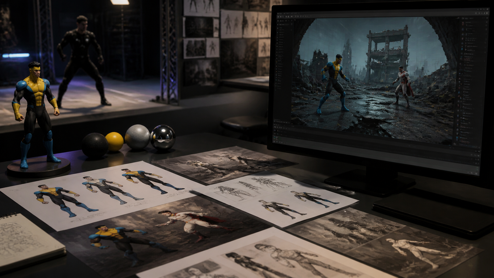 Editorial hero image for Invincible VS ™ brings its brutal brand of fighting to life using Unreal Engine 5