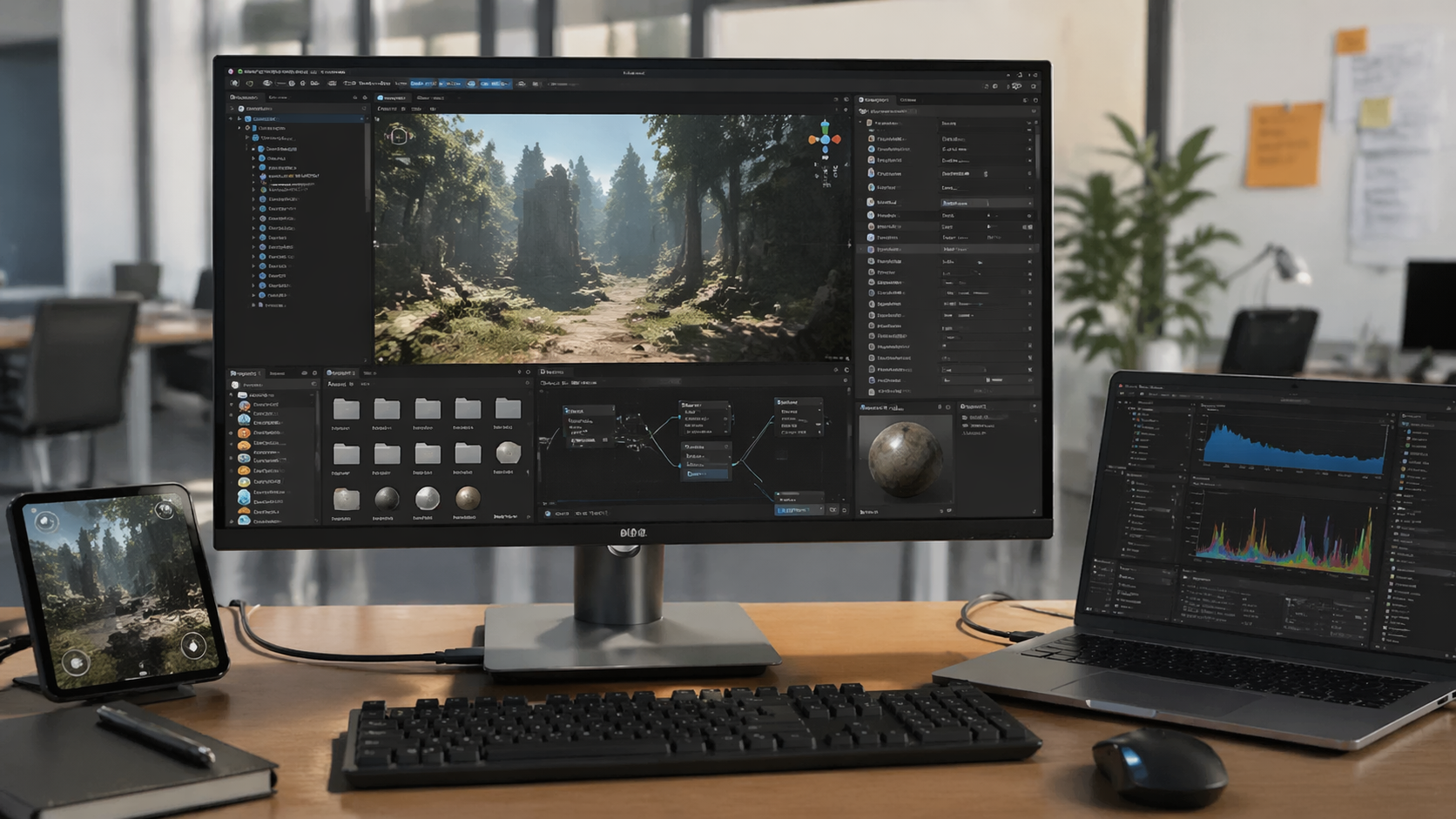 Developer tool interface and production workflow setup related to Unity 6.1, a Supported Update release, is now available