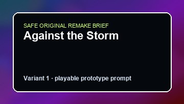 Against the Storm Paladins Custom Game Builder preview