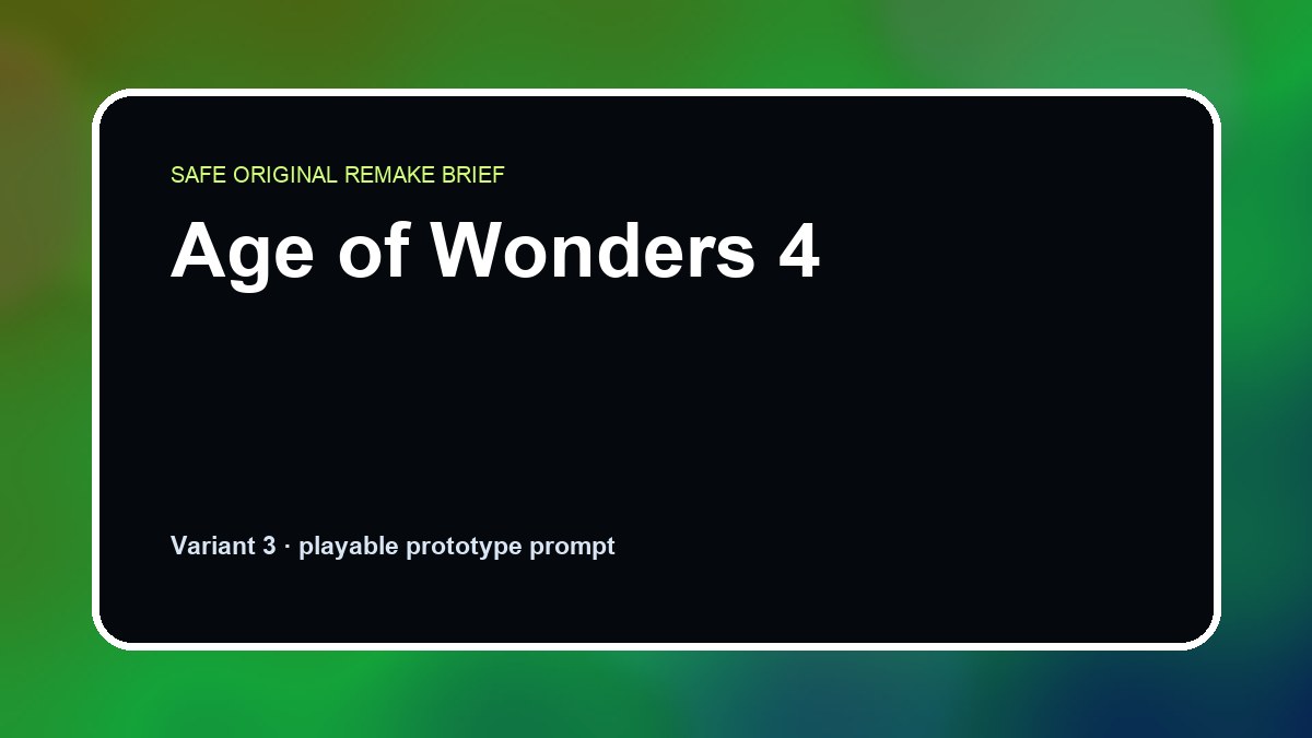 Age of Wonders 4 original age of wonders 4 custom game reference artwork 3
