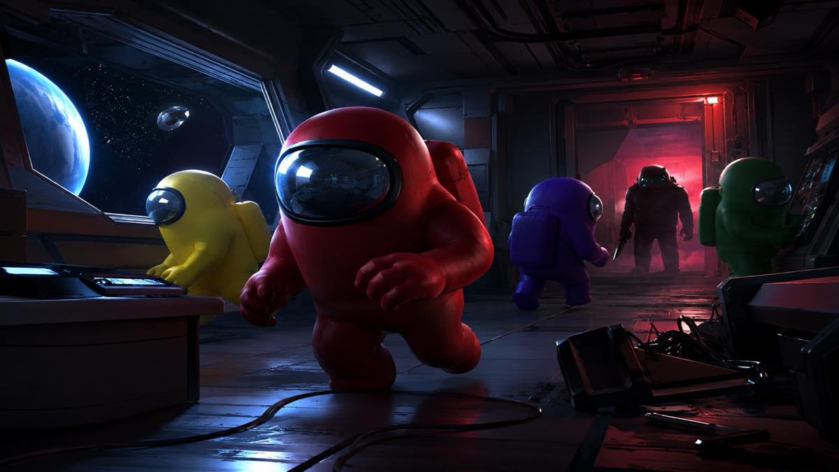 Among Us original among us custom game reference artwork 1