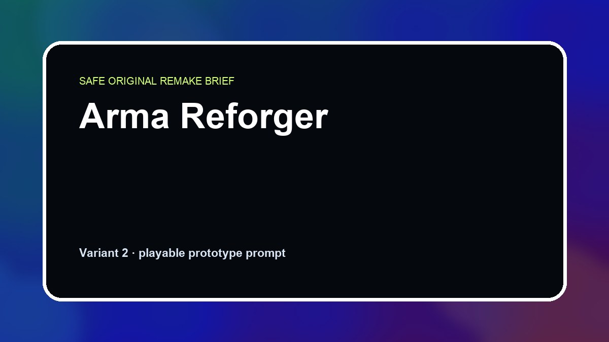 Arma Reforger original arma reforger custom game reference artwork 2