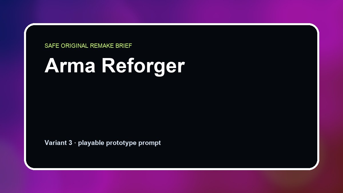 Arma Reforger original arma reforger custom game reference artwork 3