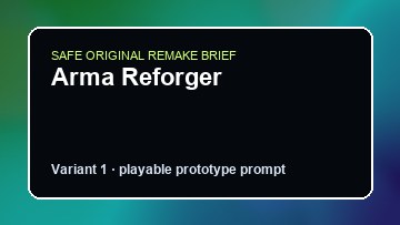 Arma Reforger Squad Custom Game Builder preview