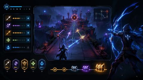 Arrows GO original game remake reference artwork 3
