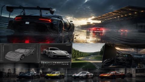 Assetto Corsa Competizione original assetto corsa competizione custom game reference artwork 3