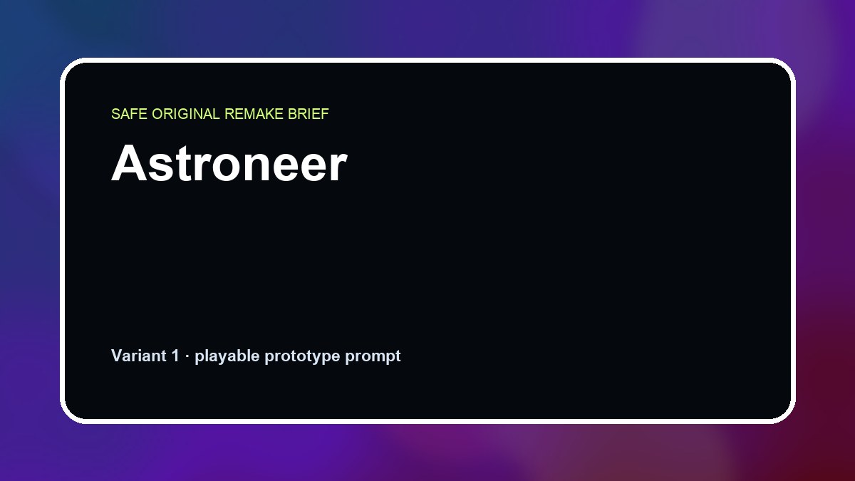 Astroneer original astroneer diy game reference artwork 1