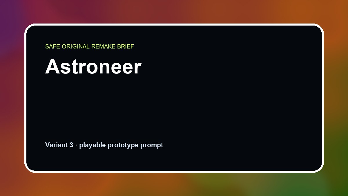 Astroneer original astroneer diy game reference artwork 3