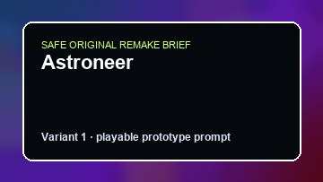 Astroneer original astroneer diy game reference artwork 1