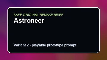 Astroneer original astroneer diy game reference artwork 2