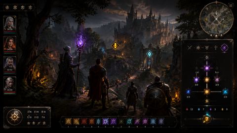 Baldurs Gate 3 original game remake reference artwork 3
