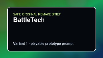 BattleTech original battletech custom game reference artwork 1