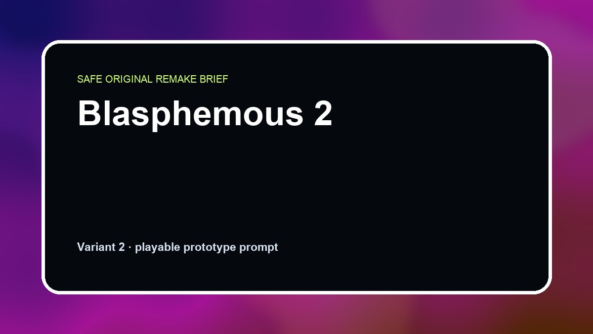 Blasphemous 2 original blasphemous 2 custom game reference artwork 2