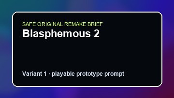 Blasphemous 2 Old World Custom Game Builder preview