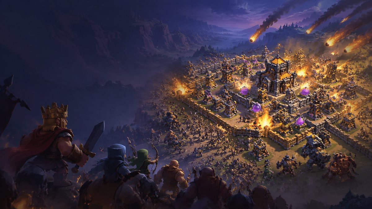Clash of Clans original game remake reference artwork 1