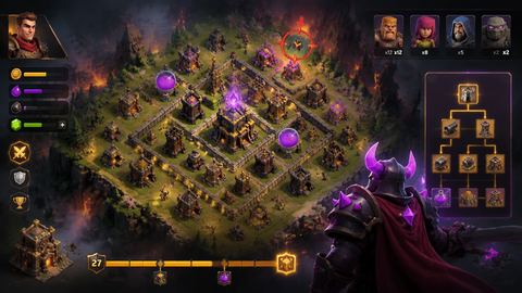 Clash of Clans original game remake reference artwork 3