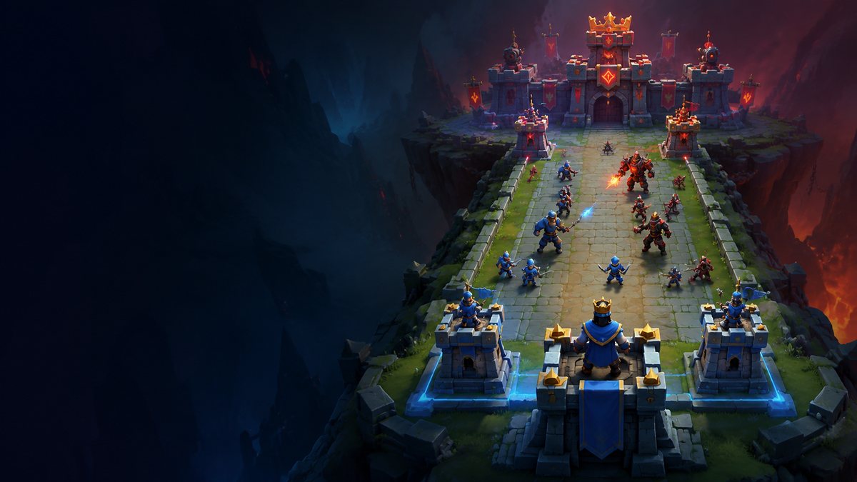 Clash Royale original game remake reference artwork 1