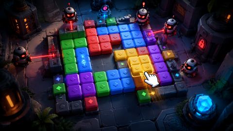 Color Block Jam original game remake reference artwork 2