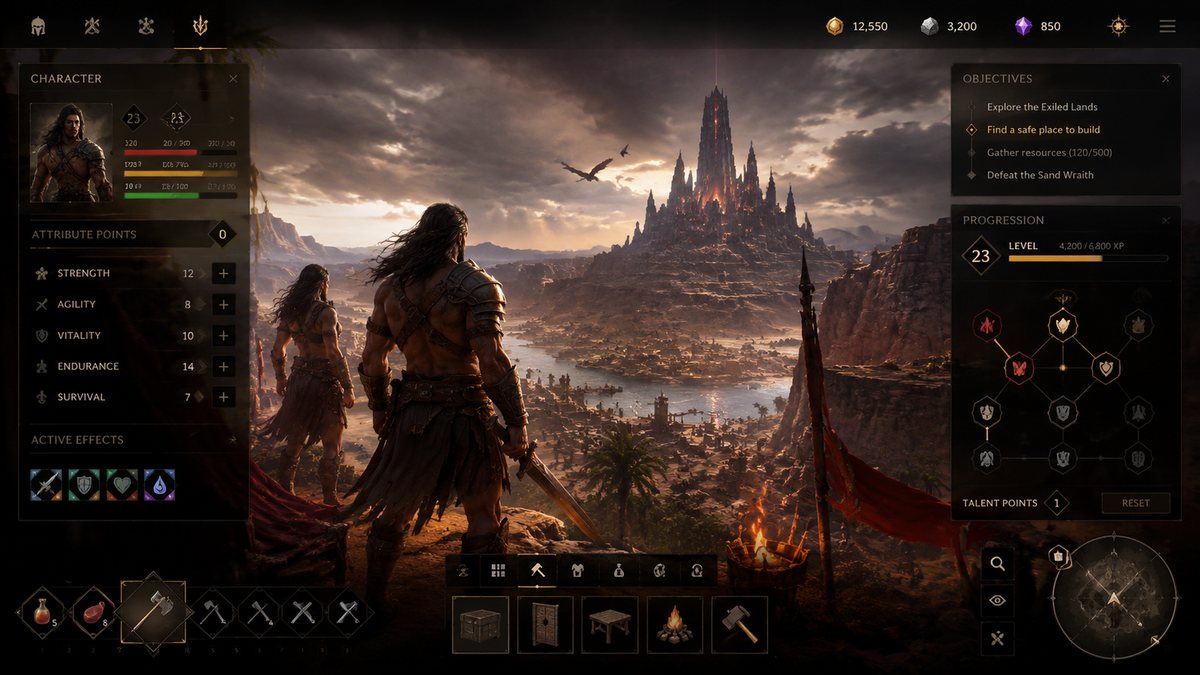 Conan Exiles Enhanced original game remake reference artwork 3