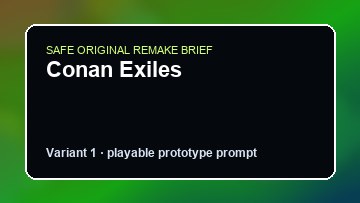 Conan Exiles original conan exiles custom game reference artwork 1