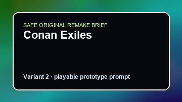 Conan Exiles original conan exiles custom game reference artwork 2