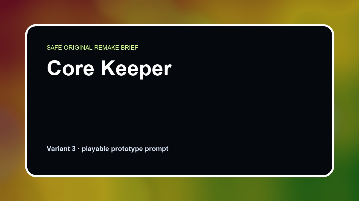 Core Keeper original core keeper custom game reference artwork 3