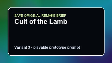 Cult of the Lamb original cult of the lamb custom game reference artwork 3