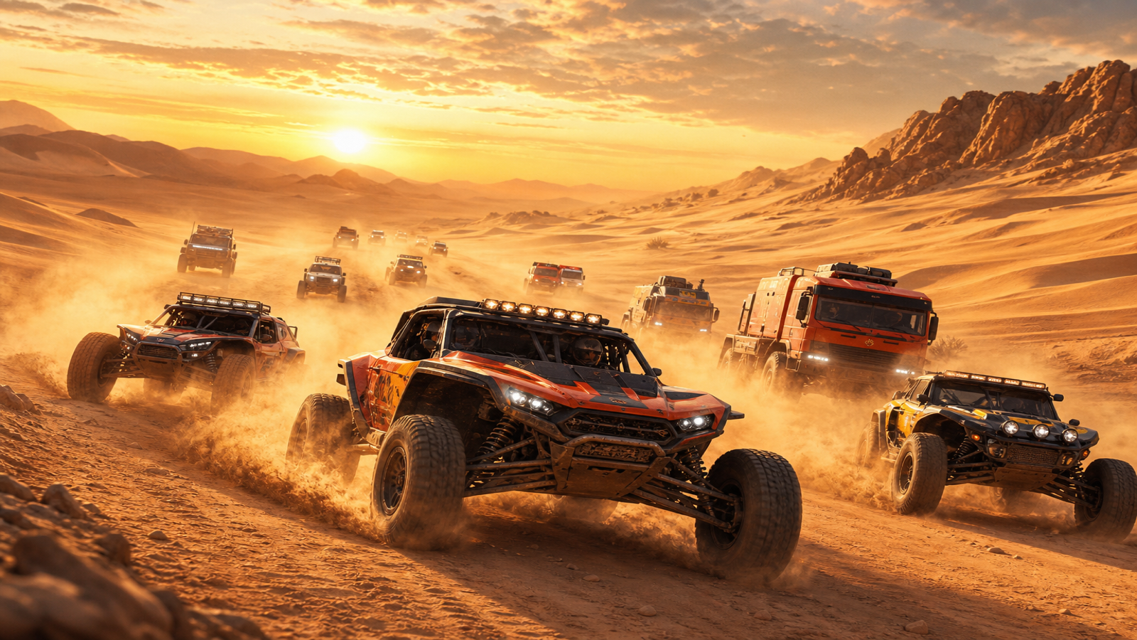 Dakar Desert Rally original dakar desert rally custom game reference artwork 3