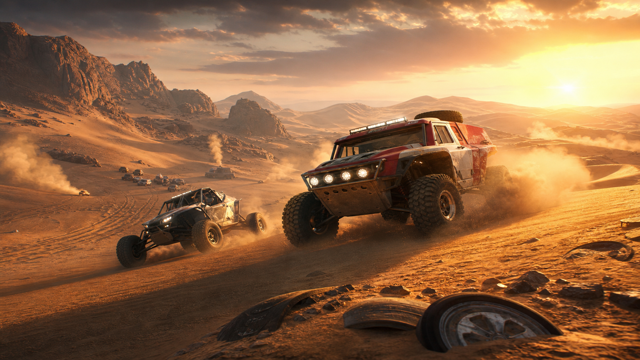 Dakar Desert Rally Journey Custom Game Builder preview