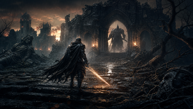 Dark Souls Remastered original game remake reference artwork 2