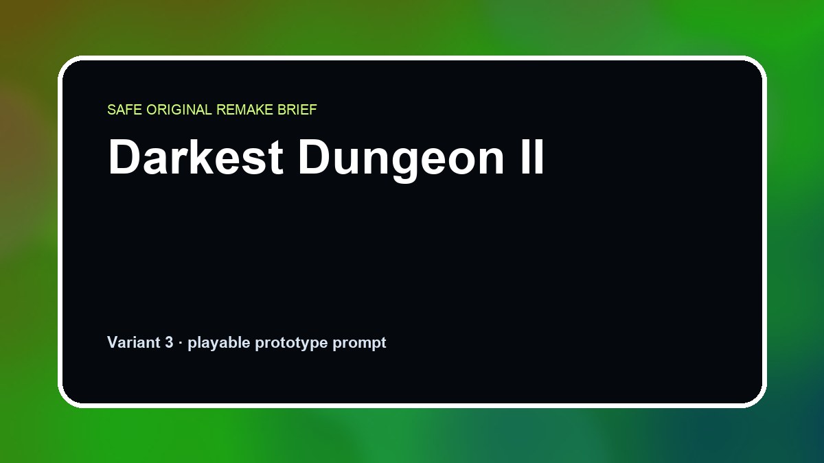 Darkest Dungeon II original darkest dungeon ii custom game reference artwork 3