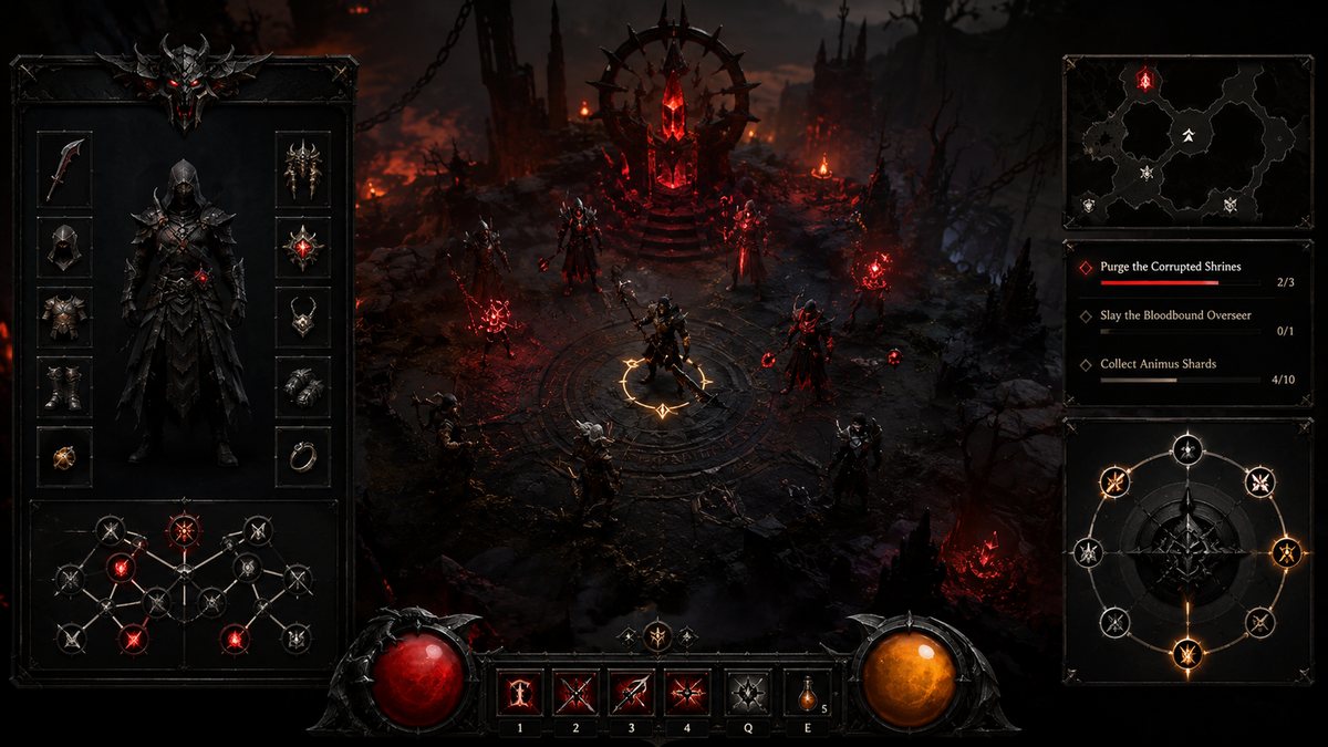 Diablo IV original game remake reference artwork 3