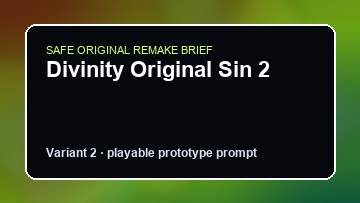 Divinity Original Sin 2 original divinity original sin 2 custom game reference artwork 2