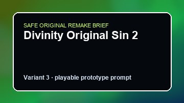 Divinity Original Sin 2 original divinity original sin 2 custom game reference artwork 3