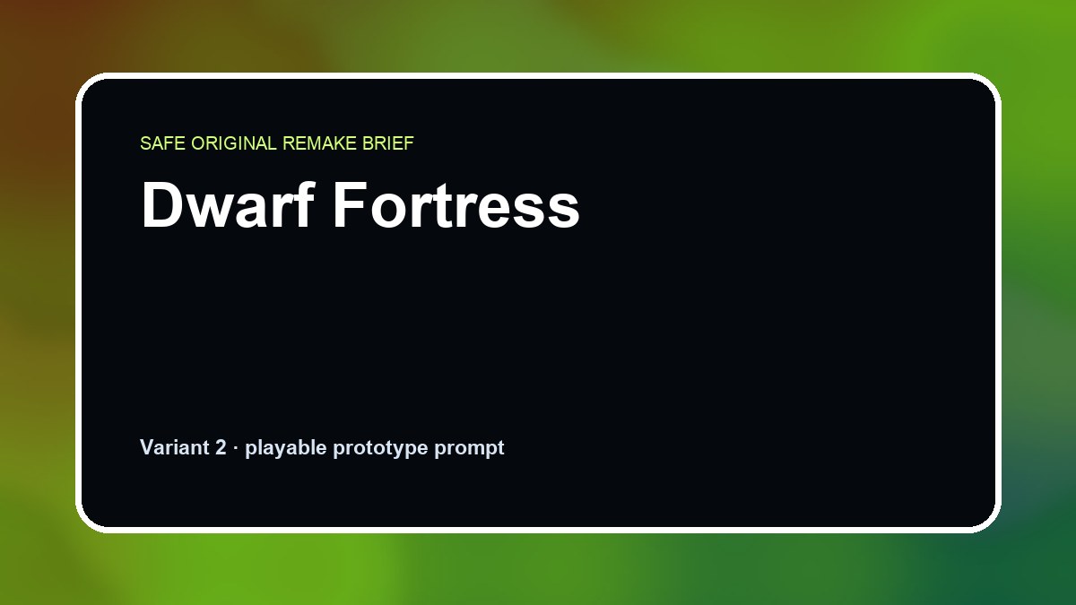 Dwarf Fortress original dwarf fortress diy game reference artwork 2