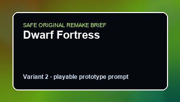 Dwarf Fortress original dwarf fortress diy game reference artwork 2