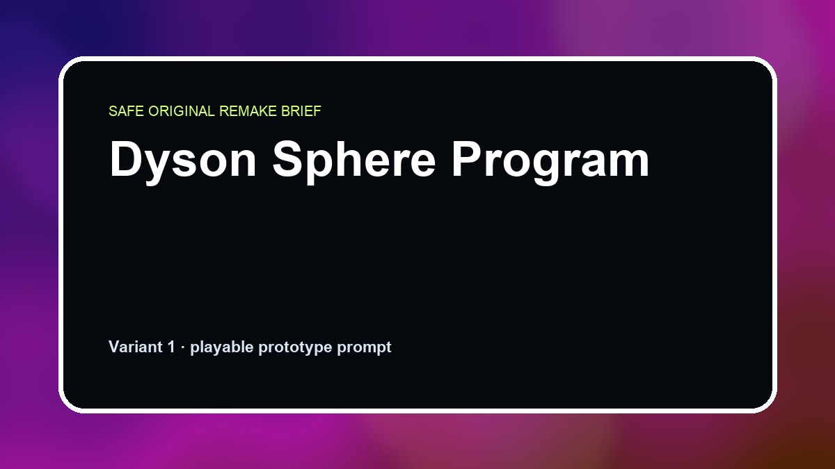 Dyson Sphere Program original dyson sphere program custom game reference artwork 1