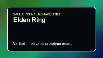 Elden Ring Steep Custom Game Builder preview