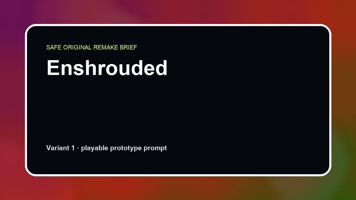 Enshrouded original enshrouded custom game reference artwork 1