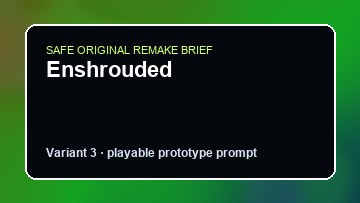 Enshrouded original enshrouded custom game reference artwork 3