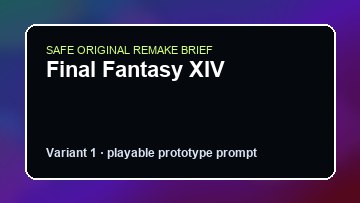 Final Fantasy XIV Judgment Custom Game Builder preview