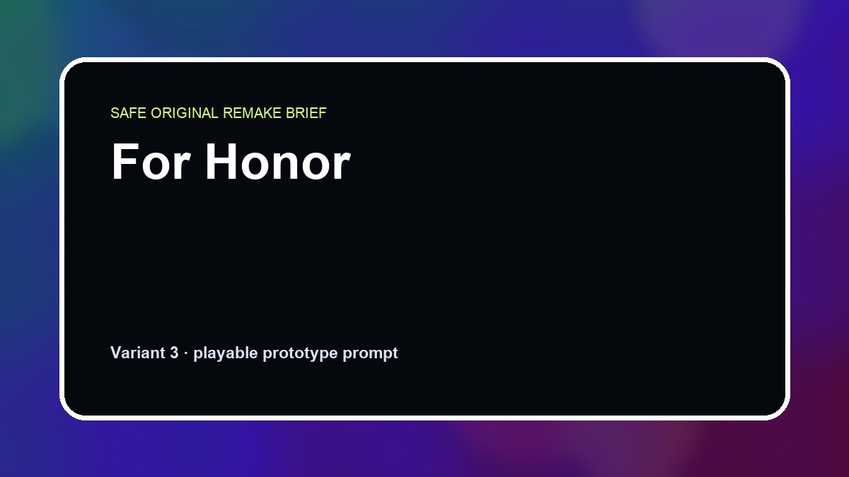 For Honor original for honor custom game reference artwork 3