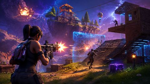 Fortnite original game remake reference artwork 2