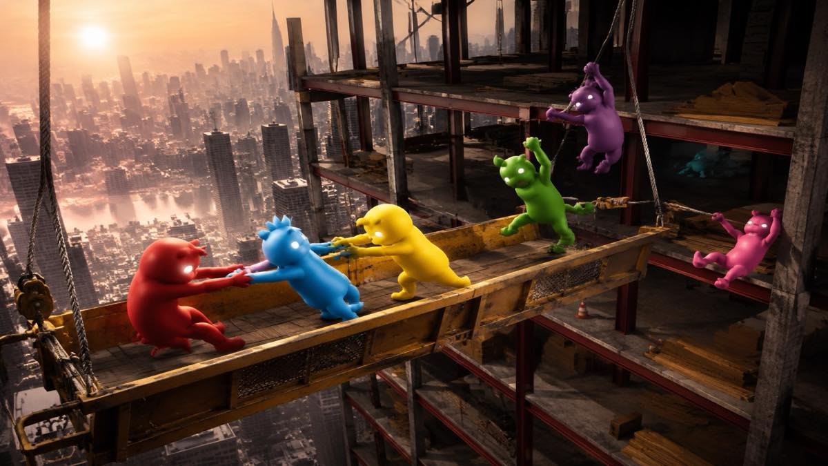 Gang Beasts original gang beasts custom game reference artwork 3