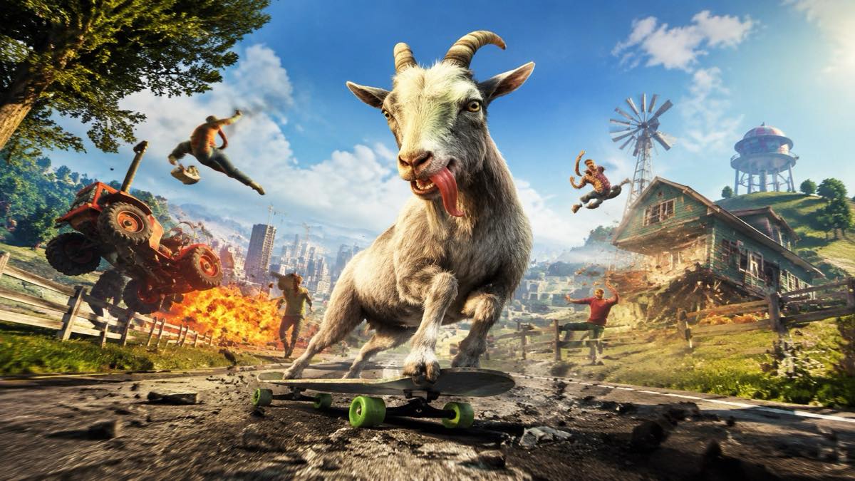 Goat Simulator 3 original goat simulator 3 diy game reference artwork 2