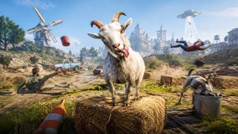 Goat Simulator 3 Wreckfest Custom Game Builder preview